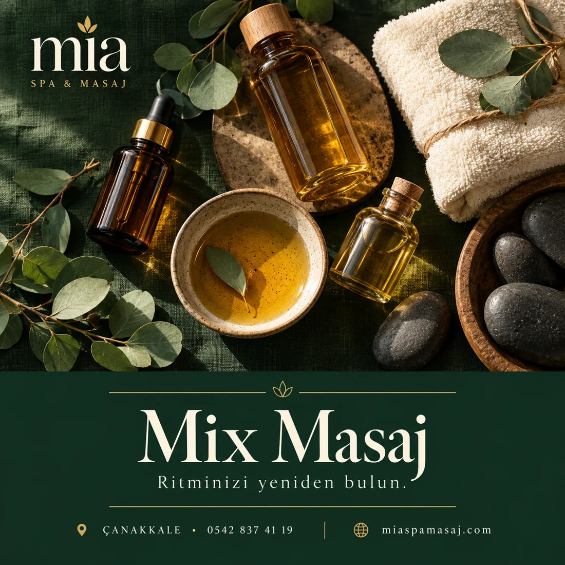 Mix Masaj için hazırlanmış temsili spa görseli